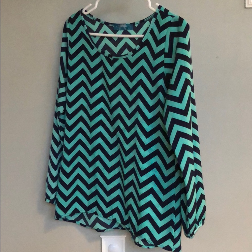 Patterned Blouse